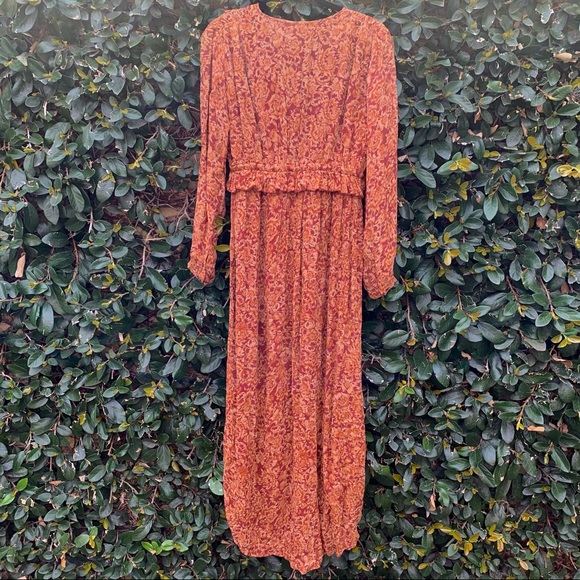 Chan Luu Boho Romantic Paprika Dress Sz. Small - Picture 4 of 7
